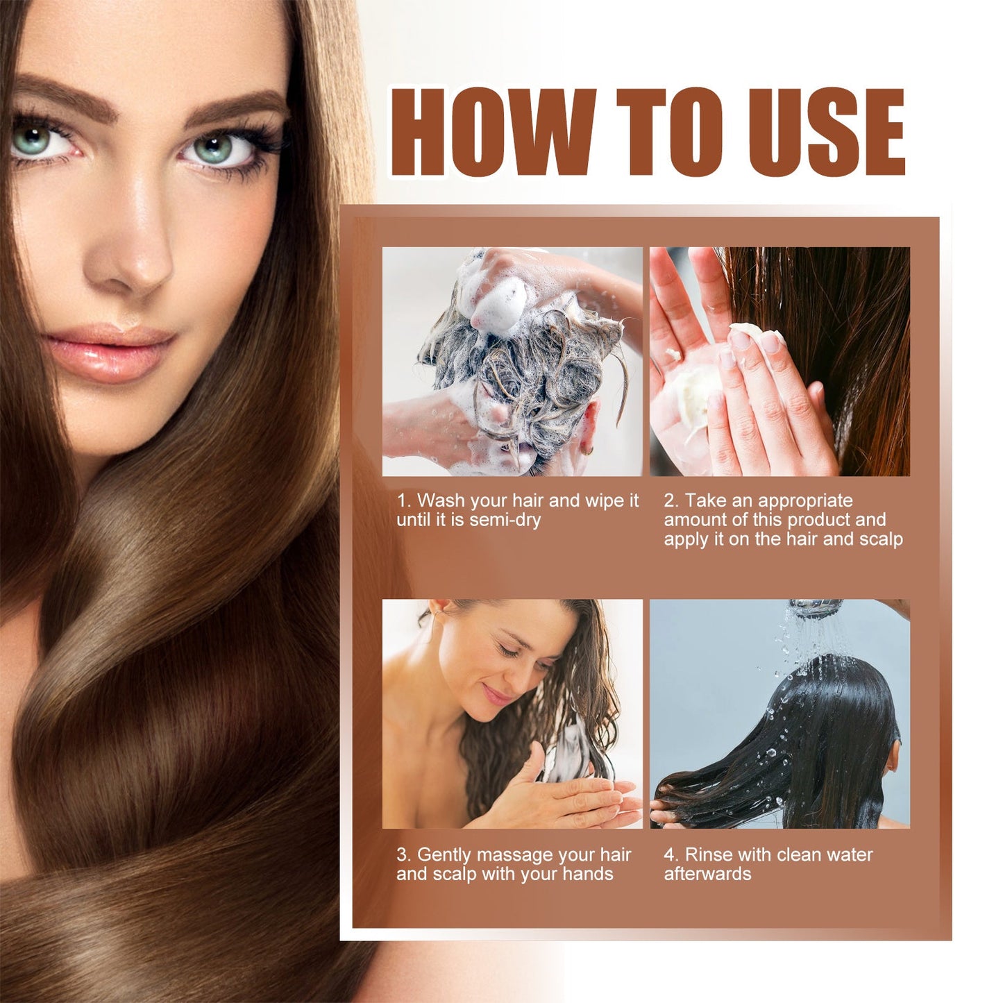 Après-shampoing à l'huile de Batana hydrate et répare