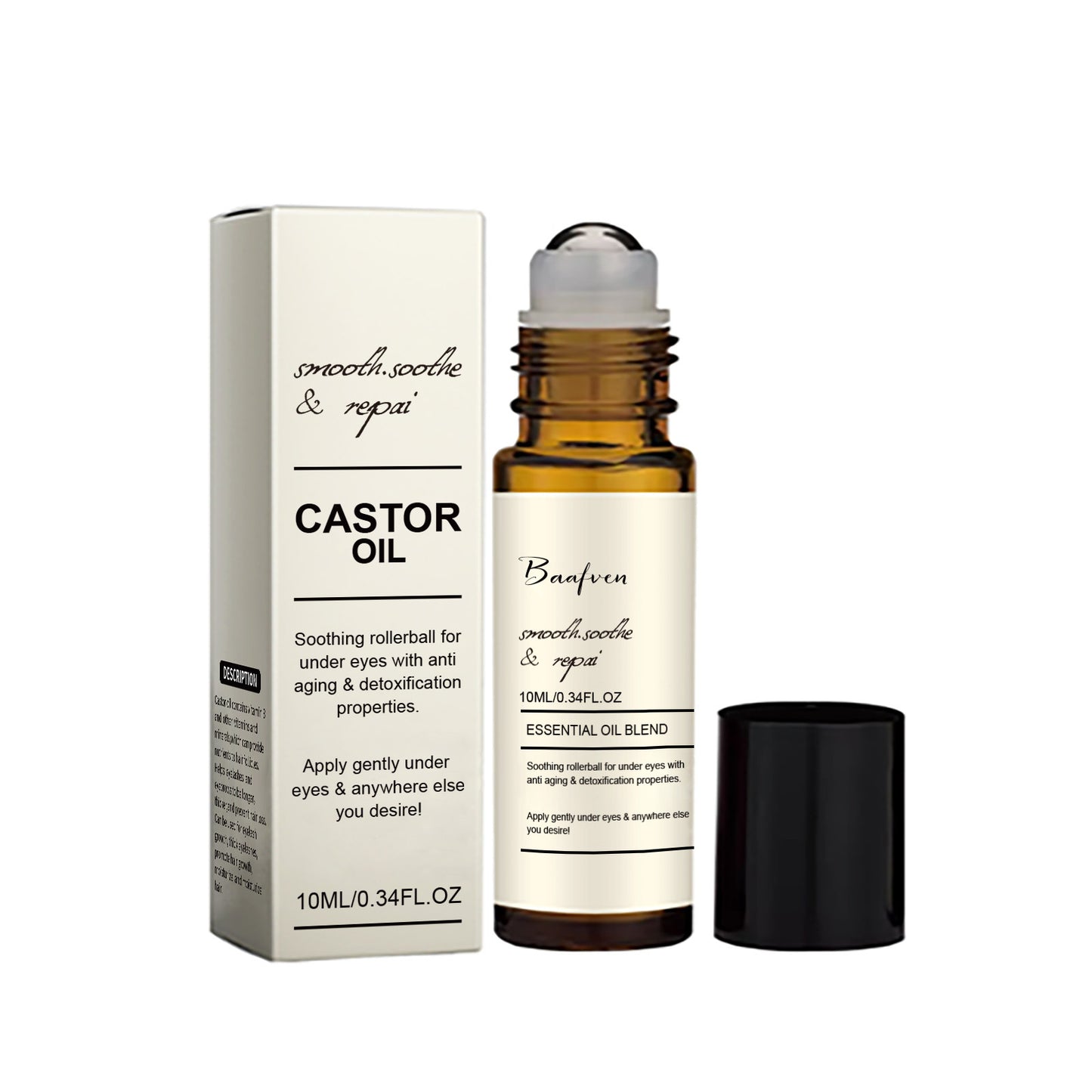 Castor Oil Eye Serum – Dark Circles & Puffiness Care